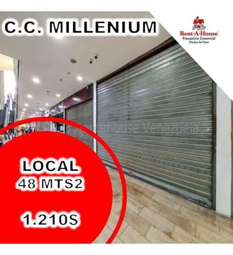 Local En Alquiler En Los Dos Caminos C.c. Millennium Mall De  48 Mts2