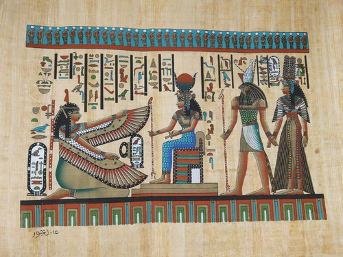 Imagen 1 de 5 de Papiros Egipcios Originales, Traidos Desde Egipto.