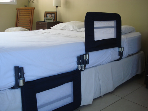 Imagen 3 de 5 de Baransik - Baranda Para Cama Adultos Chica Acolchonada