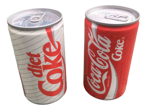 Lote 2 Latas Coca-cola Celebración Centenario Georgia 1986 (Usado)