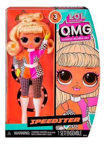 Lol Muñeca Speedster Omg - Vamos A Jugar