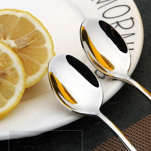 Cuchara Para Mezclar Café Con Mango Largo, 10 Cucharas Para