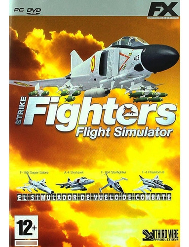 Strike Fighter Flight Simulator - Nuevo- Físico- Pc Game