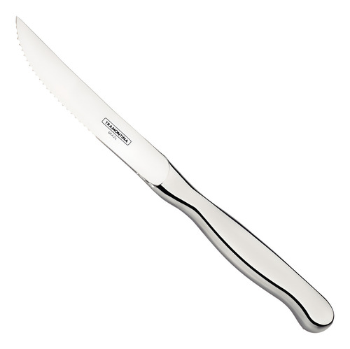 Faca Para Churrasco Tramontina Aço Inox C/ Serra Zurique