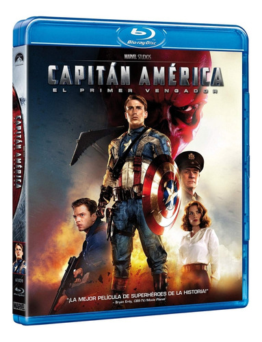 Capitán América El Primer Vengador Chris Evans Blu-ray (Usado)