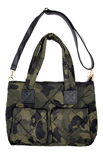 Me Plus - Bolso Bandolera Para Mujer, Diseño De Camuflaje,.