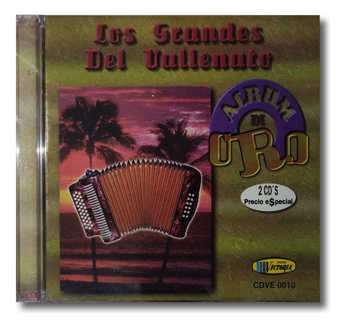 Los Grandes Del Vallenato - Álbum De Oro - Cd