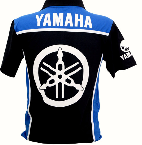 Camiseta Camisa Masculina Gola Polo  Moto Yamaha