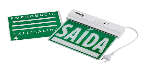 Imagem 4 de 4 de Placa Sinalização Sempre Acesa Psa 225 Dupla Face Intelbras