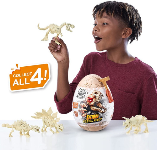 Huevo De Dinosaurio Fosil Robo Alive