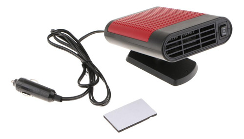 12v 150w Calentador Calefacción Portátil Heater Fan Rojo