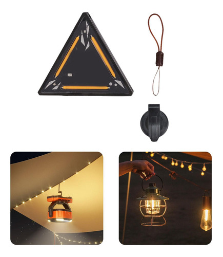 Mini Aviso Luminária De Luz De Camping Compacto Estilo B
