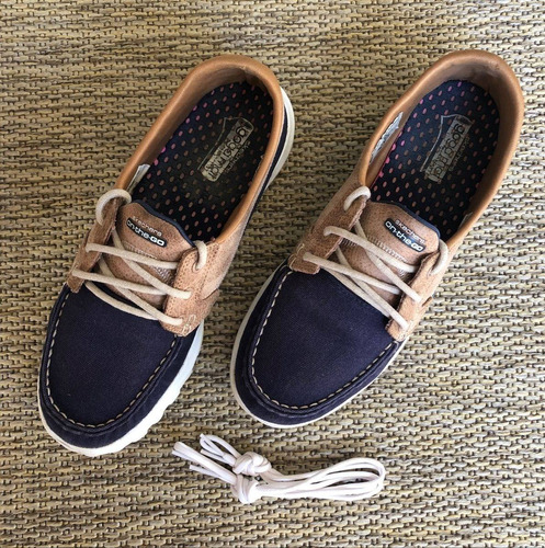 Tênis Skechers Go Step - Boat Shoe Marinho