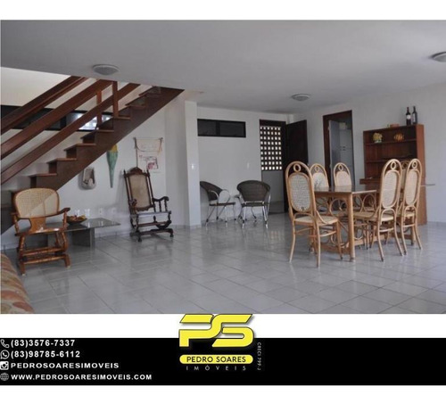 Imagem 6 de 12 de Cobertura Com 3 Dormitórios À Venda, 270 M² Por R$ 1.500.000,00 - Jardim Camboinha - Cabedelo/pb - Co0114