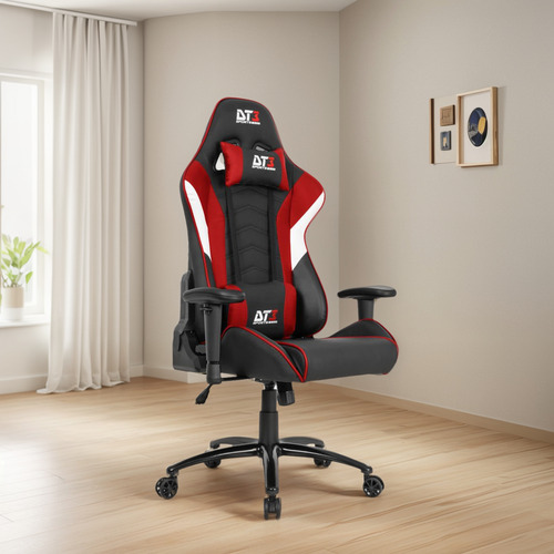 Cadeira Escritorio Confortável Dt3sports Elise Red Game Jogo