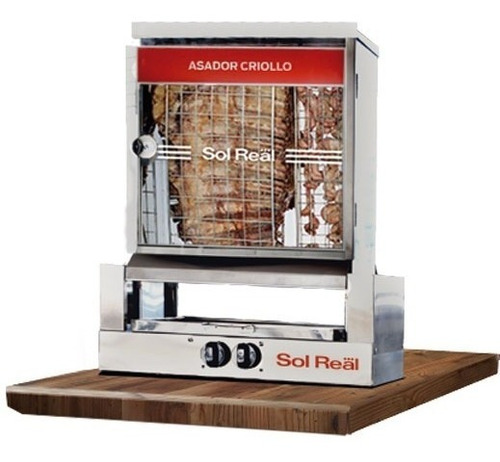 Asador Criollo Sin Humo Sol Real Modelo Mini Cod. Acm