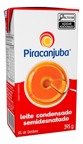 Leche Condensada Piracanjuba 395g Brasil