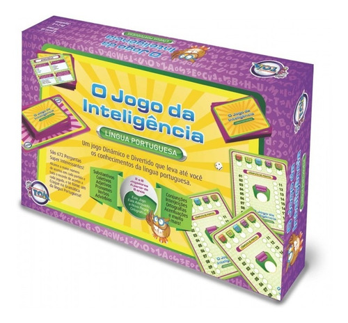 Jogo Da Inteligencia Tabuleiro Educativo Perguntas Resposta 