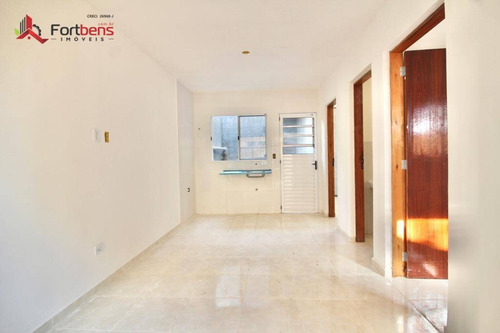 Imagem 6 de 19 de Casa Com 2 Dormitórios À Venda, 45 M² Por R$ 165.000,00 - Estância Lago Azul - Franco Da Rocha/sp - Ca0883