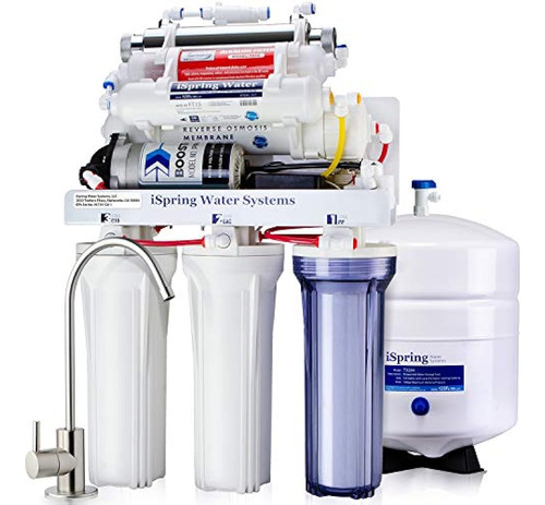 Ispring Rcc1up-ak 100gpd Sistema De Filtración Para Agua Pot