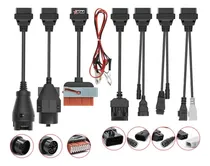 Comprar Kit 8 Cables Adaptadores Para Autos Obd2 Autocom Delphi Launch