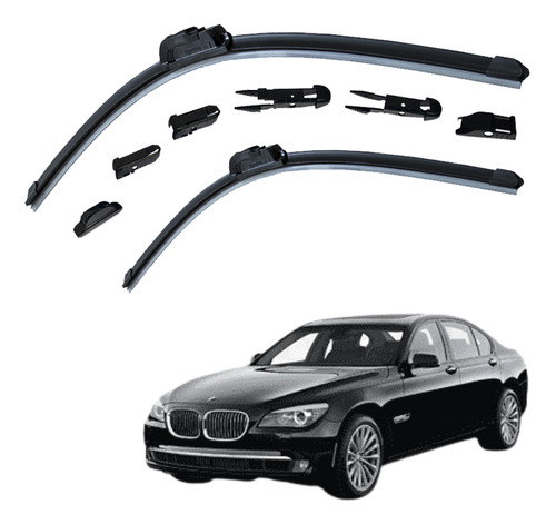 2 Plumas Limpiaparabrisas Reluvsa P/ Bmw 530i 2017