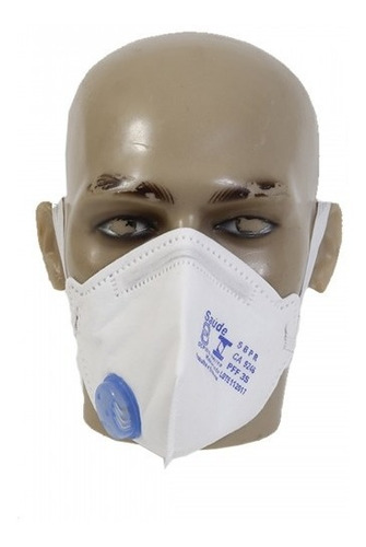 Mascara Pff3 Proteção Respiratória N95 Hospitalar C/ Valvula