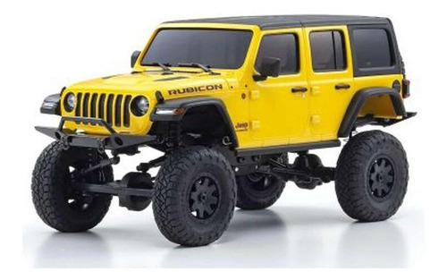 Mini-z 4wd Jeep Wrangler Rubicon Rtr, Amarillo Ccm