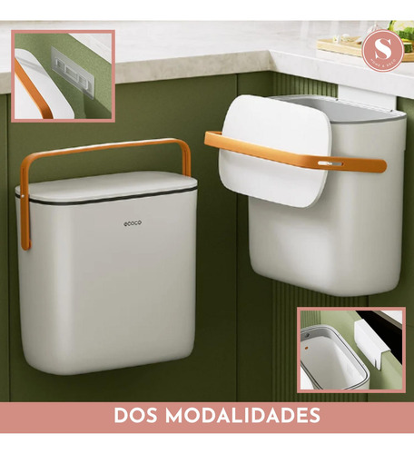 Contenedor De Basura Colgante Cocina