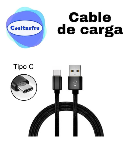 Cable Tipo-c Carga Y Datos De Malla Reforzado