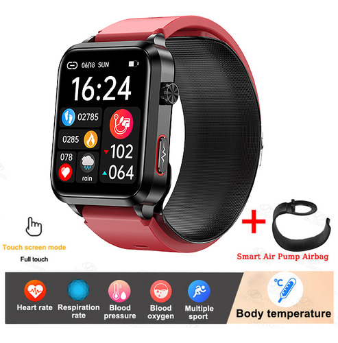 Reloj Inteligente Smart Watch Airbag Strap Presión Arterial