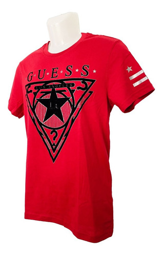 Polera Guess Hombre - Modelo Stark Red