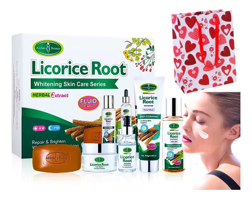 Kit Cuidado Facial Completo A Base De Raíz De Regalíz Disaar