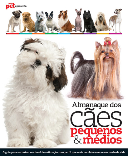Enciclopédia ilustrada cães pequenos & médios, de Escala. Editora Lafonte Ltda, capa mole em português, 2017