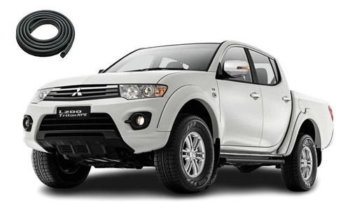 Mitsubishi L200 Triton Burlete De Puerta Trasera Derecha