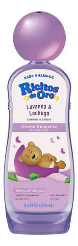 Shampoo P/bebe Ricitos De Oro Lavanda Y Lechuga 250ml