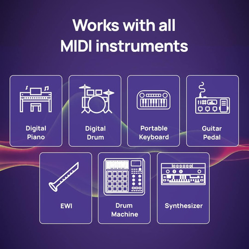 Cabo Usb Midi Cme U2midi Pro De Alta Velocidade Com Filtro Y