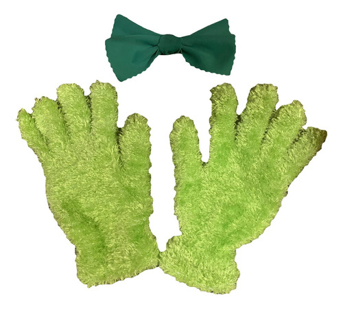 Disfraz Muppets Kit Guantes Y Moño