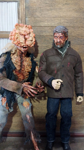 Joel Y Clicker 1/6 The Last Of Us No Hot Toys Sideshow (Usado)