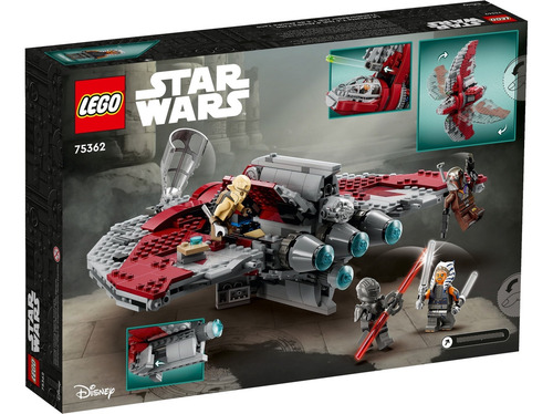Lego Star Wars Tm 75362 Lanzadera Jedi T-6 De Ahsoka Tano
