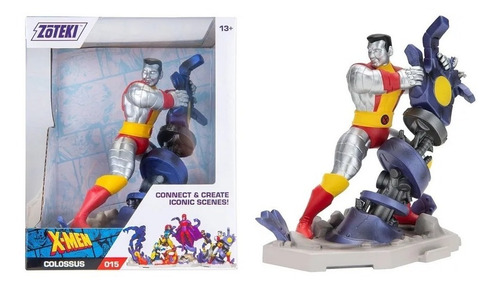 Zoteki Connect And Create Marvel X-men Coloso Figura Muñeco
