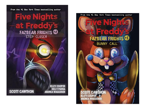 Five Nights At Freddy's Fazbear Frights Libro 4 Y 5 ¡oferta!