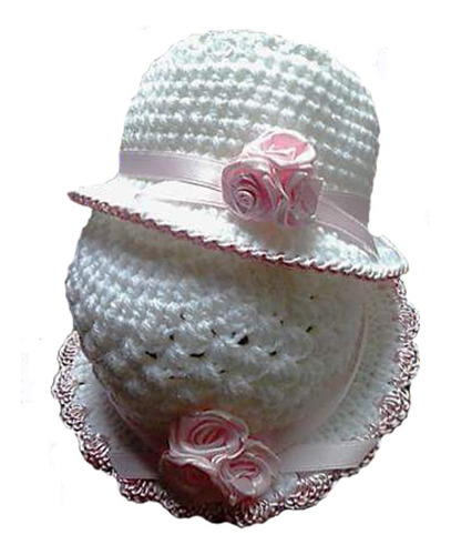 Gorros Y Capelinas Para Bebes Y Niños Tejidas Al Crochet