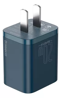 Baseus Super Si Quick Charger 20w Color Azul Marino