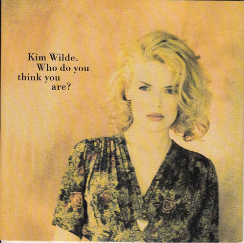 1992 Pop Ingles Kim Wilde Simple Vinilo Uk Who Do You Think