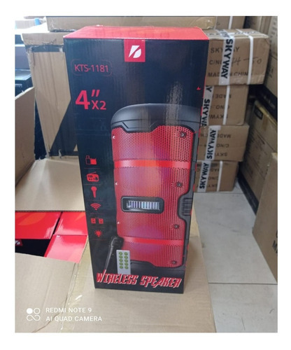 Caixa De Som Bluetooth Super Som Kts 1181