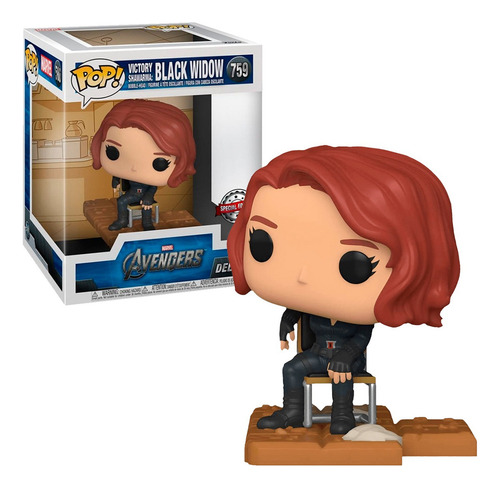 Funko Pop Viuda Negra Shawarma #759 Marvel Avengers Deluxe