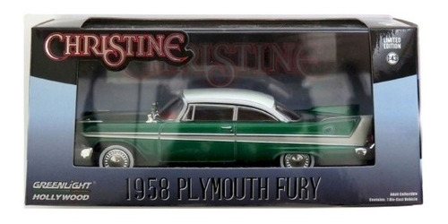 1958 Plymouth Fury Christine - Green Machine Hollywood 1/43