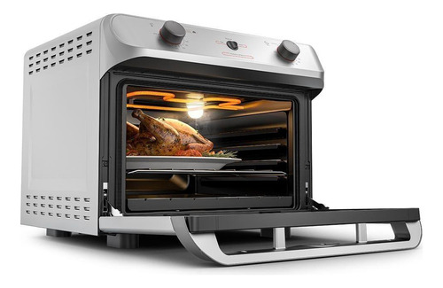 Forno Elétrico De Bancada Mueller 35litros Prata Mfb35f 220v