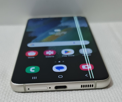 Samsung Galaxy S21 Fe 5g 128gb Sm-g990e Usado ( Com Linhas ) Verde